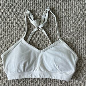 Bombshell Sportswear White Sports Bra